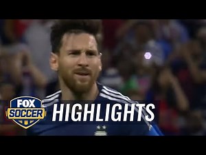 Messi breaks scoring record with fantastic free kick | 2016 Copa America Highlights