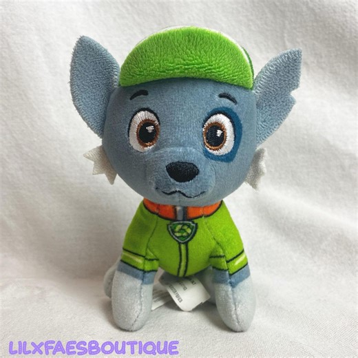 5" Paw Patrol Rocky Soft Toy Plushie - Etsy