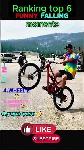 😂🤣 TOP 6 FUNNIEST FALLING MOMENTS! | Try not to laugh 🤣😂 #funny #fails #ranking