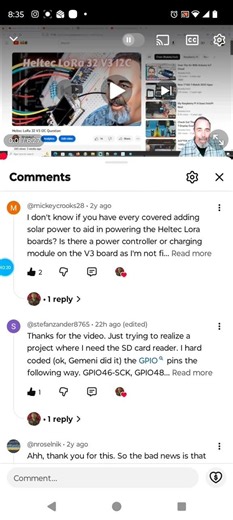 SPI on Heltec WiFi LoRa32 V3? #heltec #shorts