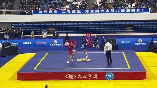 National Champion at a young age! The Gold Medal Fight ended in the first round with a 12-point gap! 2025 National Wushu Sanda Championship. Final. 75 kg. Zhao Zining (18. blue side) – Anhui Province. December 6–12, 2025. Jiayu, Xianning, Hubei. #sanda #wushusanda #wushu #shaolin #taolu #shuaijiao #kungfu #boxing #DonnieYen #JetLi #chinna #qigong #wrestling #europe #taichi #brucelee #africa #australia #eurasia #mma #wingchun #iwuf #northamerica #southamerica #MuhammadAli #MikeTyson #JackieChan #