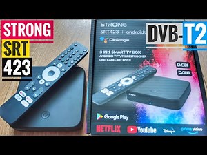 STRONG SRT423 💥 DVB-T2 DVB-C & AndroidTV Box 💥