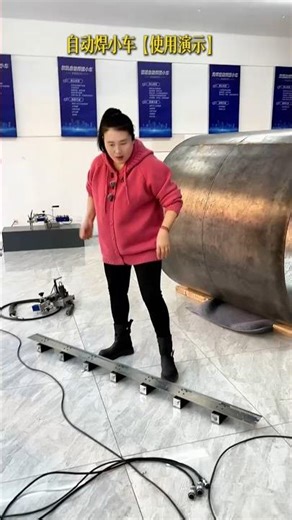 ⚡ “Watch This Welding Cart Make PERFECT Welds! 🤖🔥”#Welding #AutoWelding #WeldLife