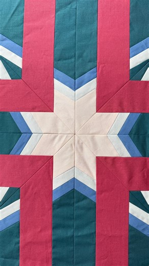 Julia Wachs | Modern Quilt Patterns | After hours and HOURS of piecing I have a completed quilt top! I feel like this one will be tricky to quilt because I really want to add a... | Instagram