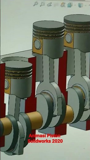 Animasi Piston - Solidworks 2020