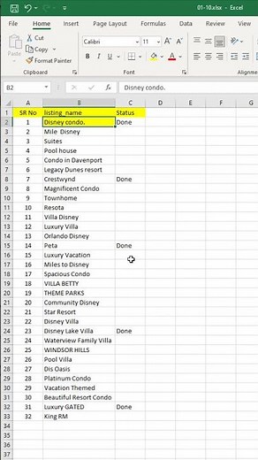 Excel Tips for Cell Formatting