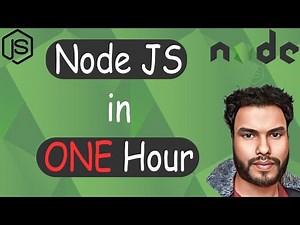 Learn Node JS in One Hour | Complete Node JS Tutorial