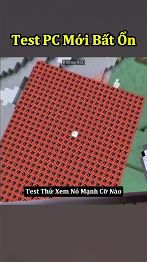 The Most Unstable PC Minecraft Test Ever 🤣 #shorts