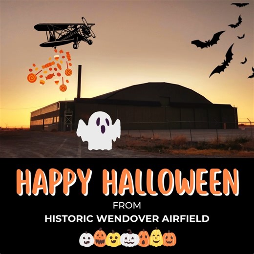 Happy Halloween from Historic Wendover Airfield! #historicwendoverairfield #wendoverairfield #wwii #halloween #wendoverut #tooelecounty #utah | Historic Wendover Airfield