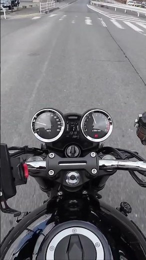 kawasaki ［Z900RS］発進 吹け上がり マフラーサウンド 排気音