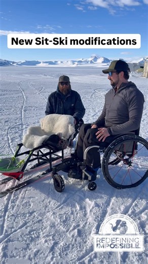 💪 With less than 24 hours before we depart Union Glacier for our record-breaking expedition to sit-ski to the South Pole, the team at @antarcticlogistics (particularly Jobe and Lucy) have gone above and beyond to ensure my sit-ski is ready for the rigorous and stressors of life in Antarctica - adding to the work done by the team from Rab in the UK. Jobe and Lucy - you are utter legends - as is @lucysheps for kindly making this reel 🙏 Bring on the expedition!!! #redefiningimpossible #disability