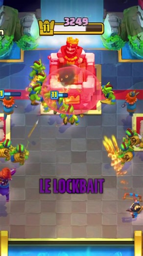 Le logbait est le deck le plus skill de clash royal #clashroyaledaily #clashroyalefrancais #clashroyaledeck #Yuna #logbait