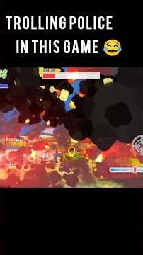 super easy to troll police in this game| #viral #gaming #gameplay #game #troll #blast