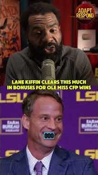 LSU coach Lane Kiffin made $750,000 in BONUSES for NOT COACHING Ole Miss in the CFP #lsufootball