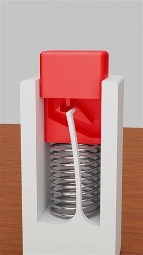 Push-Push Button Mechanism