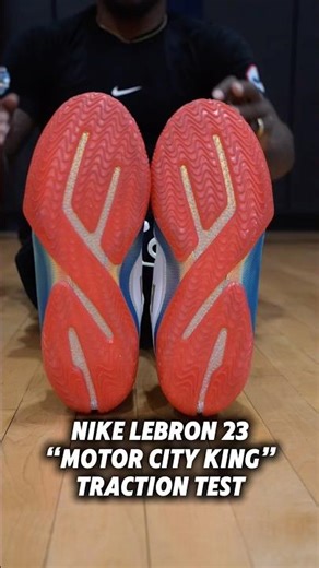 Nike Lebron 23 “Motor City King” Traction Test