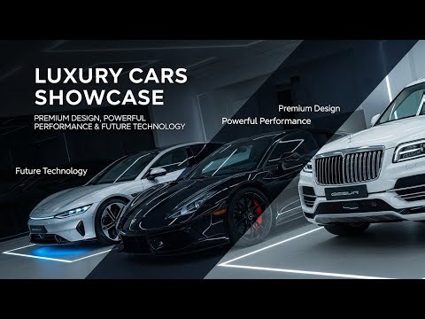 Luxury Cars Showcase | Premium Design, Powerful Performance & Future Technology