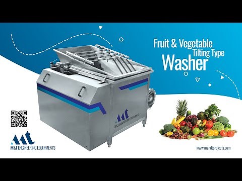 Fruit and Vegetable Washer (Tilting Basket Model), Ozone Bubble Washer, Mini Vegetable Washer.