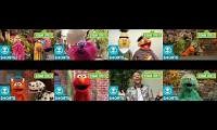 Mix of 8 videos from youtube : sesame street laughter 2