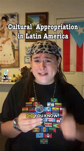 This is proof y'all really don't consider afrolatines real latines bc how do we appropriate something our own ancestors brought with them???