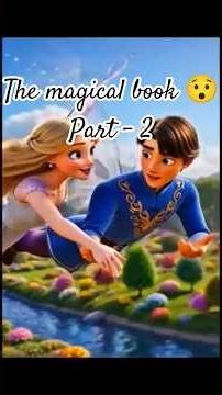 The magical 🪄 book 📖 and prince 👑|Ai animated video| part-2|#shorts #anime #fairytales #prince #book
