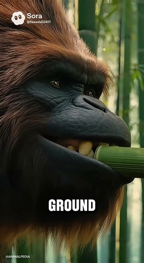 Meet Gigantopithecus 😮 #animal #facts #prehistoricanimal #apes