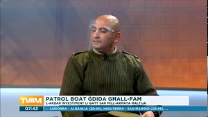 Major Russell Caruana discusses the Armed Forces of Malta's latest and largest investment - Offshore Patrol Vessel P71. Here's Major Caruana's interview on TVAM, where you can get to know more about the process and investment of this project. | Armed Forces of Malta (AFM)
