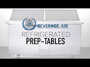 Beverage Air Refrigerated Prep Tables