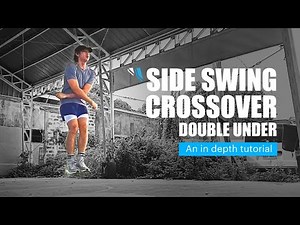 How to do the SIDE SWING CROSS DOUBLE UNDER | Tutorial | Intermediate - Advance