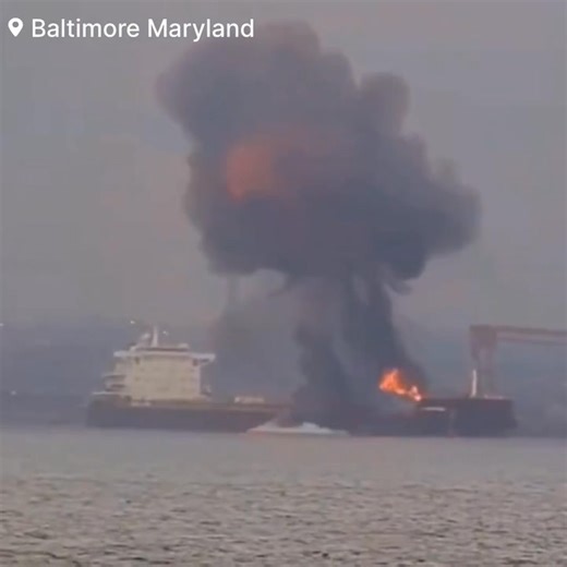 A massive explosion has occurred on a cargo ship near the Key Bridge in Baltimore Harbo | The Space Coast Rocket