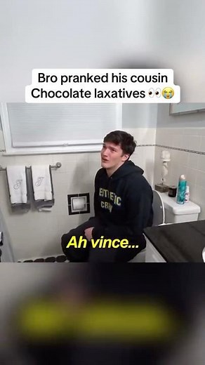 Laxatives prank ( he SH*T himself ) 😂