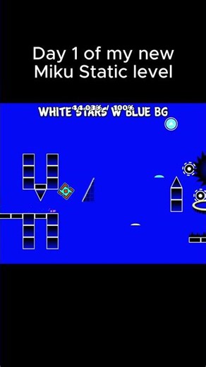 Miku Static Geometry dash level
