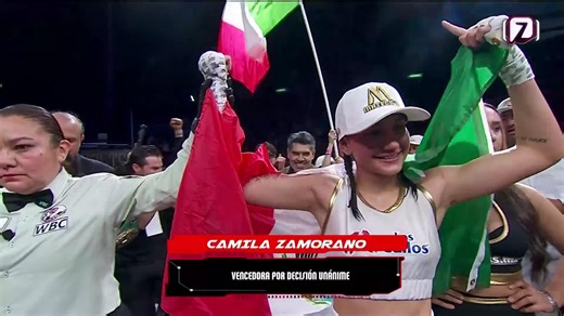 ¡DEFENSA PERFECTA! 🔥🔥 Camila Zamorano retiene de forma exitosa su cinturón del CMB en el peso átomo y mantiene su paso perfecto con 14 victorias, 0 derrotas y 0 empates 😮‍💨👀 #BoxAzteca 🥊 | Box Azteca
