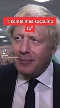 I sometimes succumb to flapjacks Boris Johnson (Boris Johnson flapjacks)
