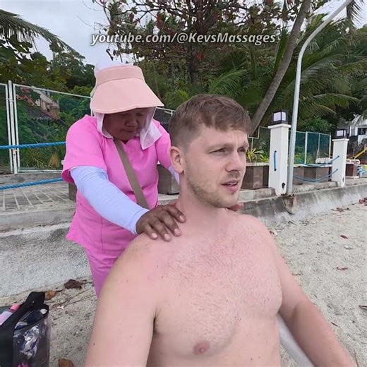 Relaxing Beach Massage in Philippines 💆🇵🇭 #massage