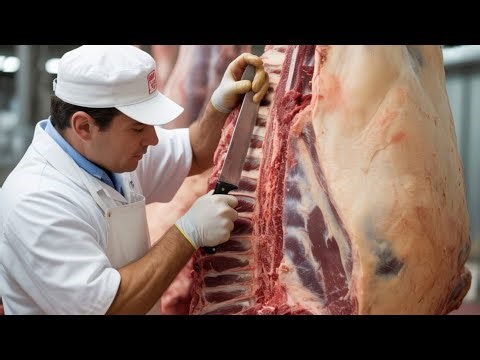 Inside the Butchering Process: How Korean Butchers Prepare Perfect Beef Cuts