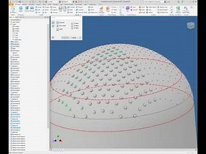 Sketch Pattern Over a Curved Surface - Autodesk Inventor