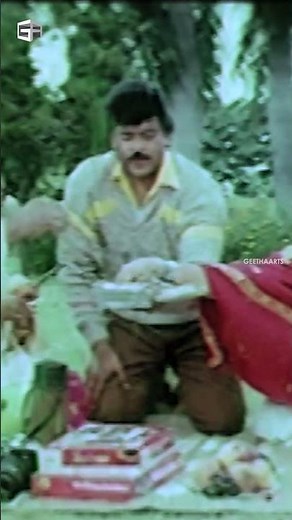 Rowdy Alludu Movie Scenes | #chiranjeevi #divyabharathi #kotasrinivasarao #alluramalingaiah #shorts
