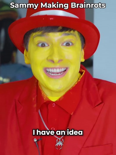 How Sammy Comes up With Brainrot for ROBLOX Steal a Brainrot 😂😂 #roblox #stealabrainrot #funny