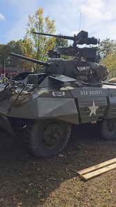 29K views · 677 reactions | The Museum of American Armor and Long Island Living History Association put great detail in ensuring every display is top notch. Always a pleasure seeing their loaded down vehicles like this M8. | Milsurpia | Facebook