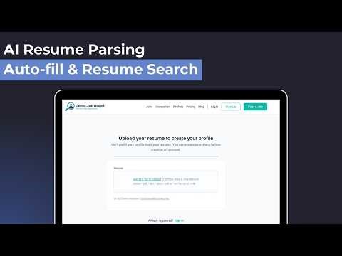 How AI Resume Parsing Works (Auto-Fill & Resume Search)