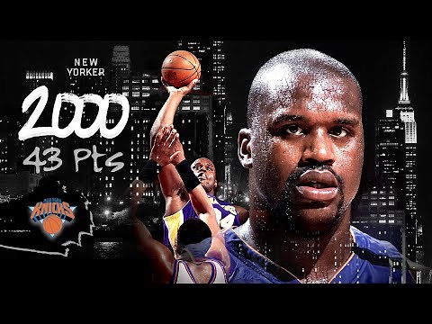 MVP Shaquille O’Neal BBQ’s Knicks in Prime Showcase at MSG, 1999-2000 (Full Highlights)