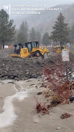 This week, Southern California experienced dramatic flooding. Now, engineering teams are hard at work clearing communities like Wrightwood of mud and debris. Their work also includes repairing power poles, cleaning drainage channels, and repairing roads! | WeatherNation