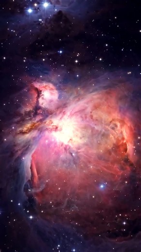 Zoom into Orion Nebula #cosmiczoom #spacezoom #orionnebula