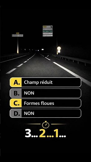 Beaucoup se trompent ici 🌙 Question piège Code de la Route