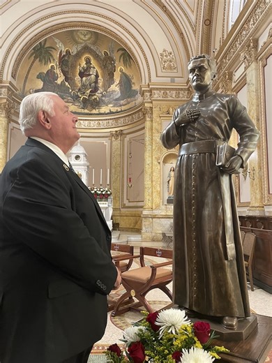 NY Knights of Columbus Dedicate Latest Statue of Blessed Michael McGivney
