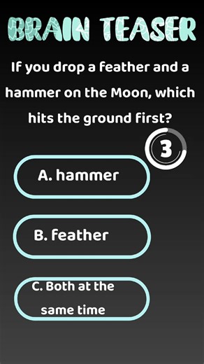Test Your Brain in 5 Seconds! | Can You Solve This Tricky Brain Question? 🤔 Brain Teaser #shorts