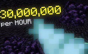 OBSIDIAN Mining is an EASY 30M per HOUR | Hypixel Skyblock