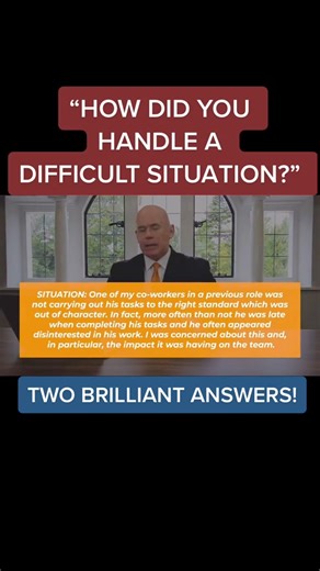 12K views · 221 reactions | HOW DID YOU HANDLE A DIFFICULT SITUATION? Job Interview Tipw #interviewskills #jobs #howtomakemoneyonline #howtopassinterview #jobinterview #fypシviralシ2024 #interviewtips #interviewquestionsanswers #FacebookPage | English Tuition | Facebook