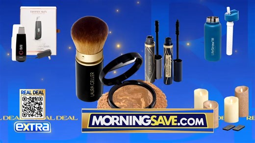 3.7K views · 12 reactions | Save on LifeStraw water filter bottles for 58% off, plus the Laura Geller 4-piece Balance-N-Brighten set for $24.99 in "Extra's" Real Deal! Head to MorningSave.com/ExtraTV to shop now! | Extra | Facebook